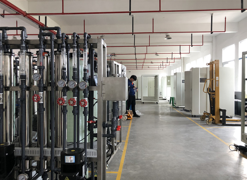 Project installation site map