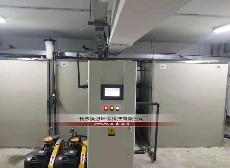 Project installation site map