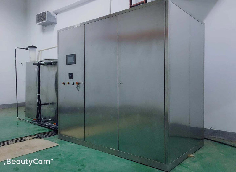 Project installation site map